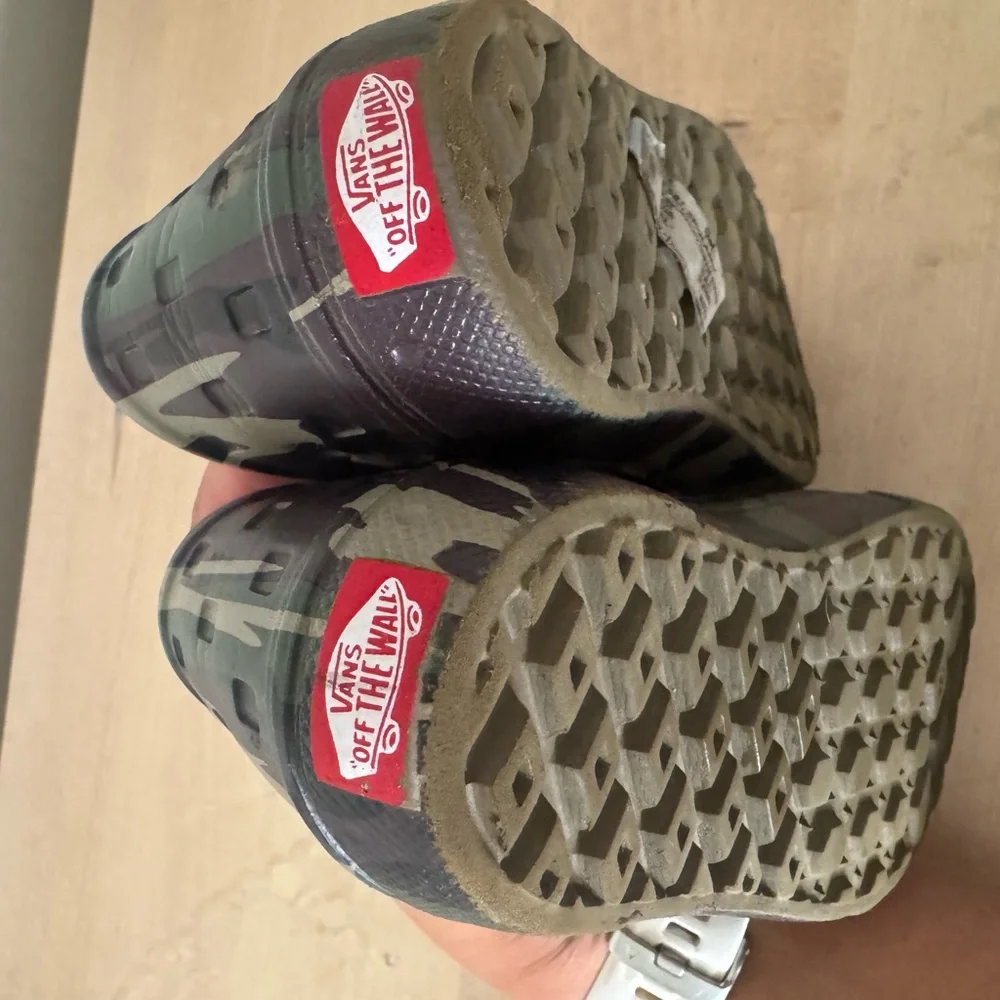 Toddler VANS camouflage Slip On TRK shoes (8)